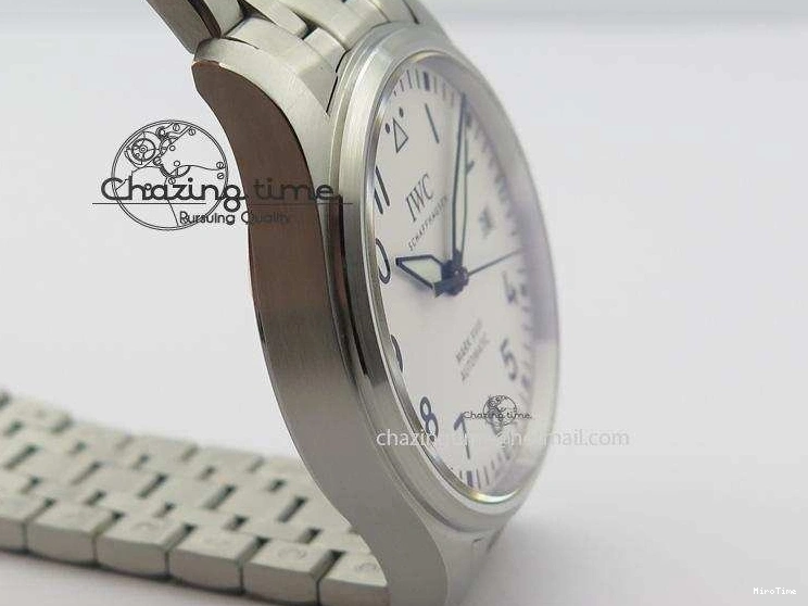 MIROTIME 0805 Mark XVIII IW327002 SS Mk Maker Best Edition White Dial On SS Bracelet A Premium 7300